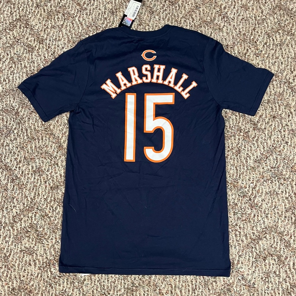 Chicago Bears BRANDON MARSHALL NFL Jersey Tee T-Shirt YOUTH KIDS BOYS (XL) NWT